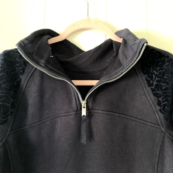 Lululemon Floral Frock Velvet Pullover Sweater - Picture 9 of 9